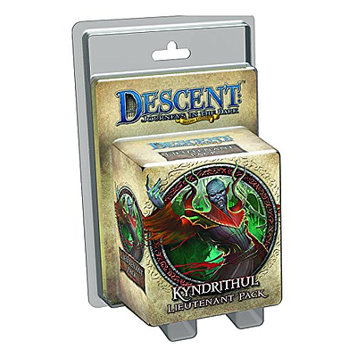 DESCENT: KYNDRITHUL LIEUTENANT PACK EN (深入绝地 第二版：凯恩德利萨 邪恶副官补充包 英文版)