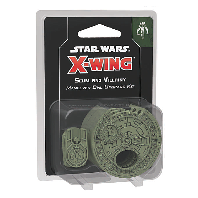 STAR WARS X-WING 2ND EDITION: SCUM MANEUVER DIAL UPGRADE KIT (星球大战 X翼战机 2.0：恶棍操作盘升级套件)